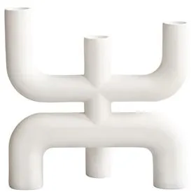 101 Copenhagen Cobra Ljusstake Bone White
