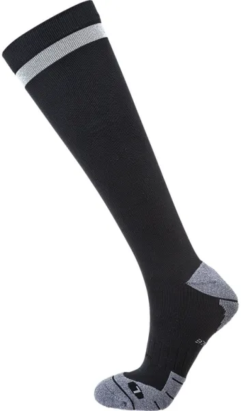 Endurance Torent Reflective Long - Löparstrumpor med kompression - Svart - Storlek 35/38